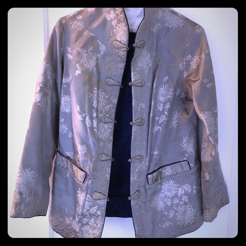 Reversible Asian inspired jacket